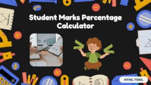 Student Marks Percentage Calculator