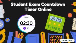 Student Exam Countdown Timer Online