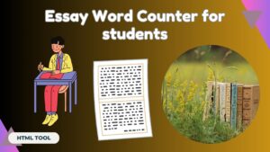 Essay Word Counter for students