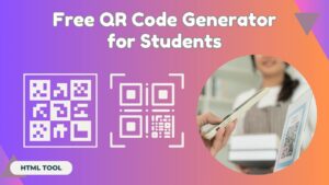 Free QR Code Generator for Students