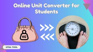 Online Unit Converter for Students