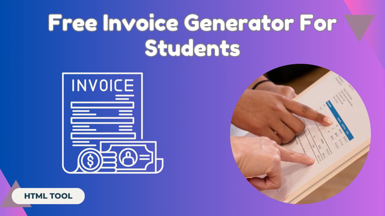 Free Invoice Generator For Students