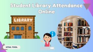 Student Library Attendance Online