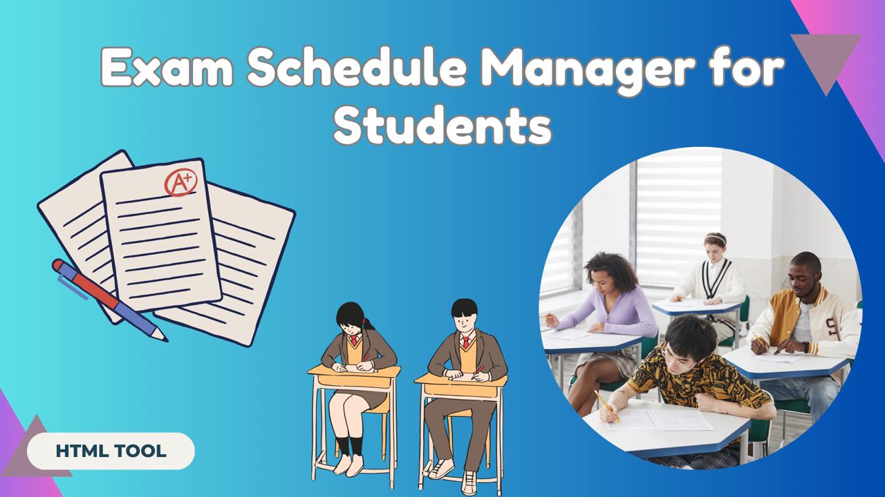 Exam Schedule Manager